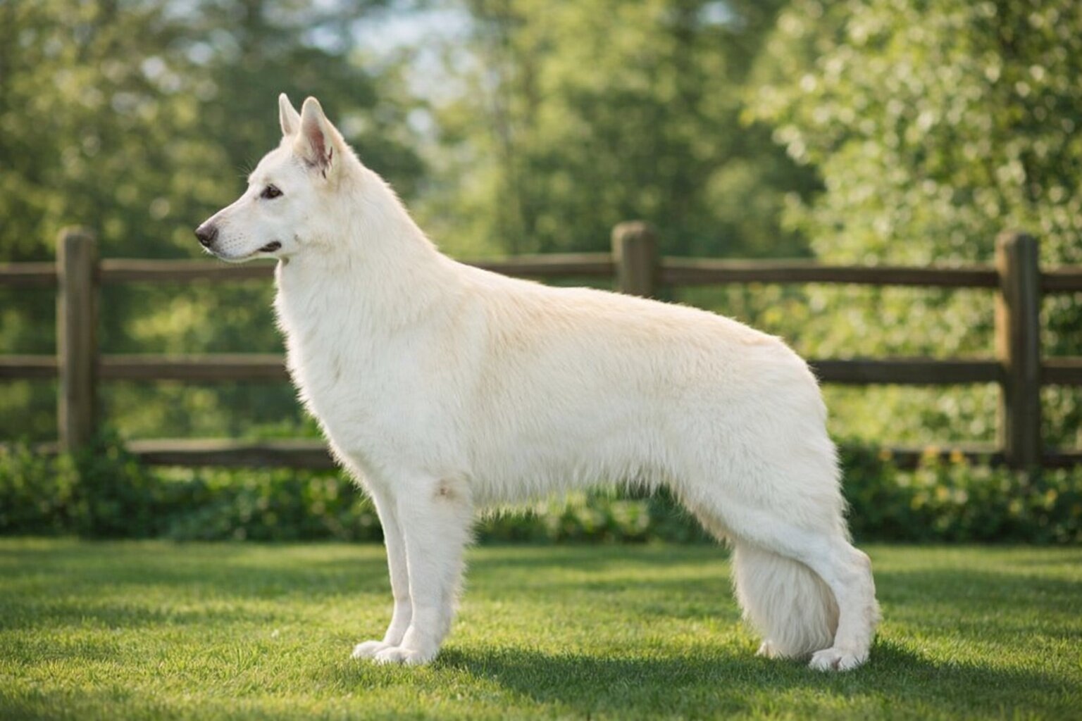 Ghost White Swiss Shepherd
