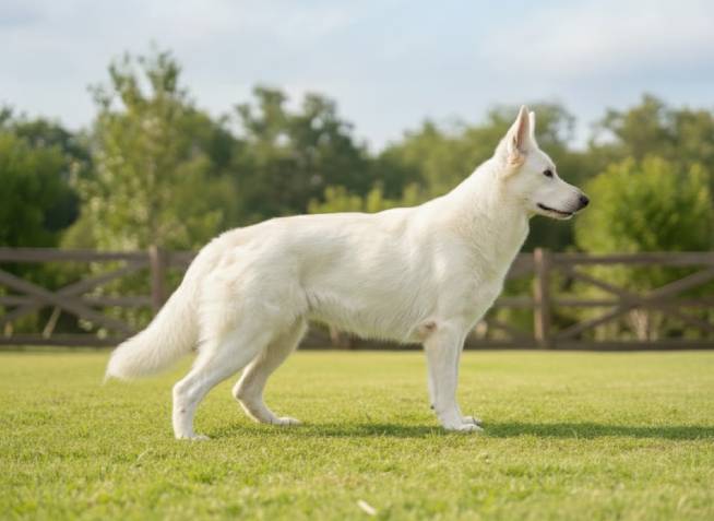 Jolly White Swiss Shepherd